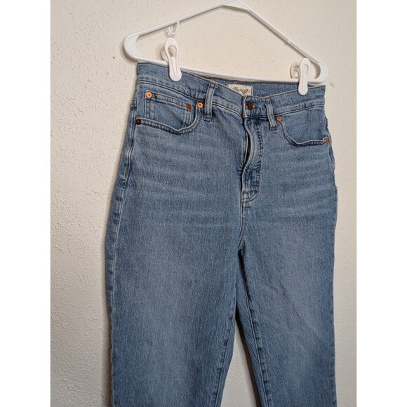 Madewell Womens The Perfect Vintage Jean Size 29 Raw Hem Basic Minimal - Picture 2 of 7
